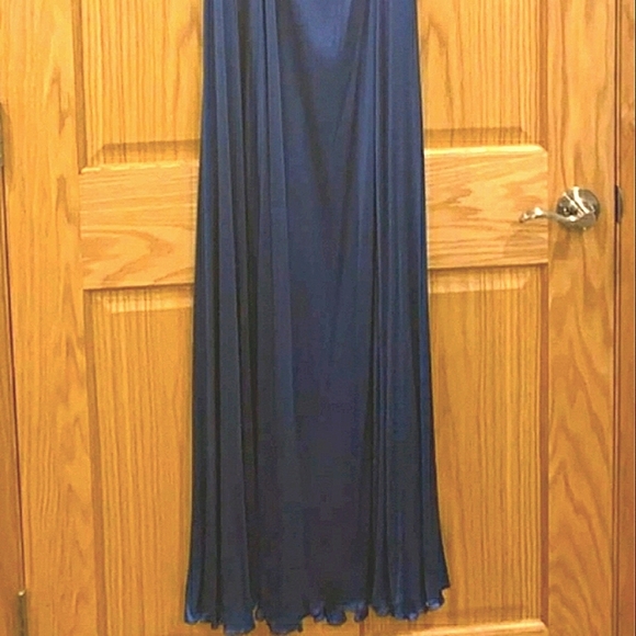 Gianni Versace Collection Blue Halter Dress - Picture 5 of 16